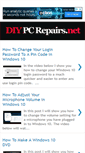 Mobile Screenshot of diypcrepairs.net